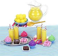 Vista 14 de Juego de servicio de 47 piezas de Sophia's con deliciosos postres para muñecas de 18 pulgadas, multicolor