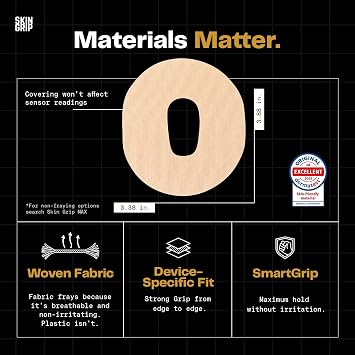 Skin Grip Adhesive Patch Compatible with Dexcom G6 Adhesive Patches Waterproof & Sweatproof with Cutout, Lasts 10-14 Days, Continuous Glucose Monitor Patch, CGM Sensor Cover 20 Pack, Gemstones Pack