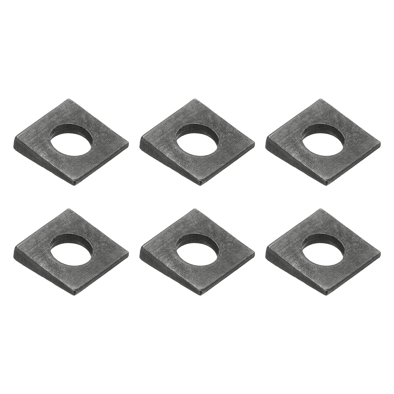 PATIKIL 6pcs Beveled Square Washers