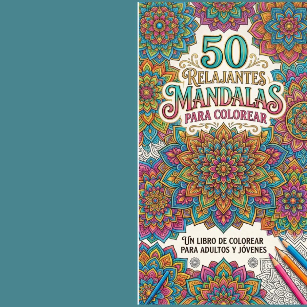 50 Magníficos madalas de colorear para adultos y jóvenes