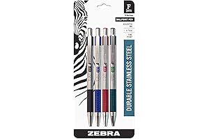 Zebra Multicolor Pen Pack of 4