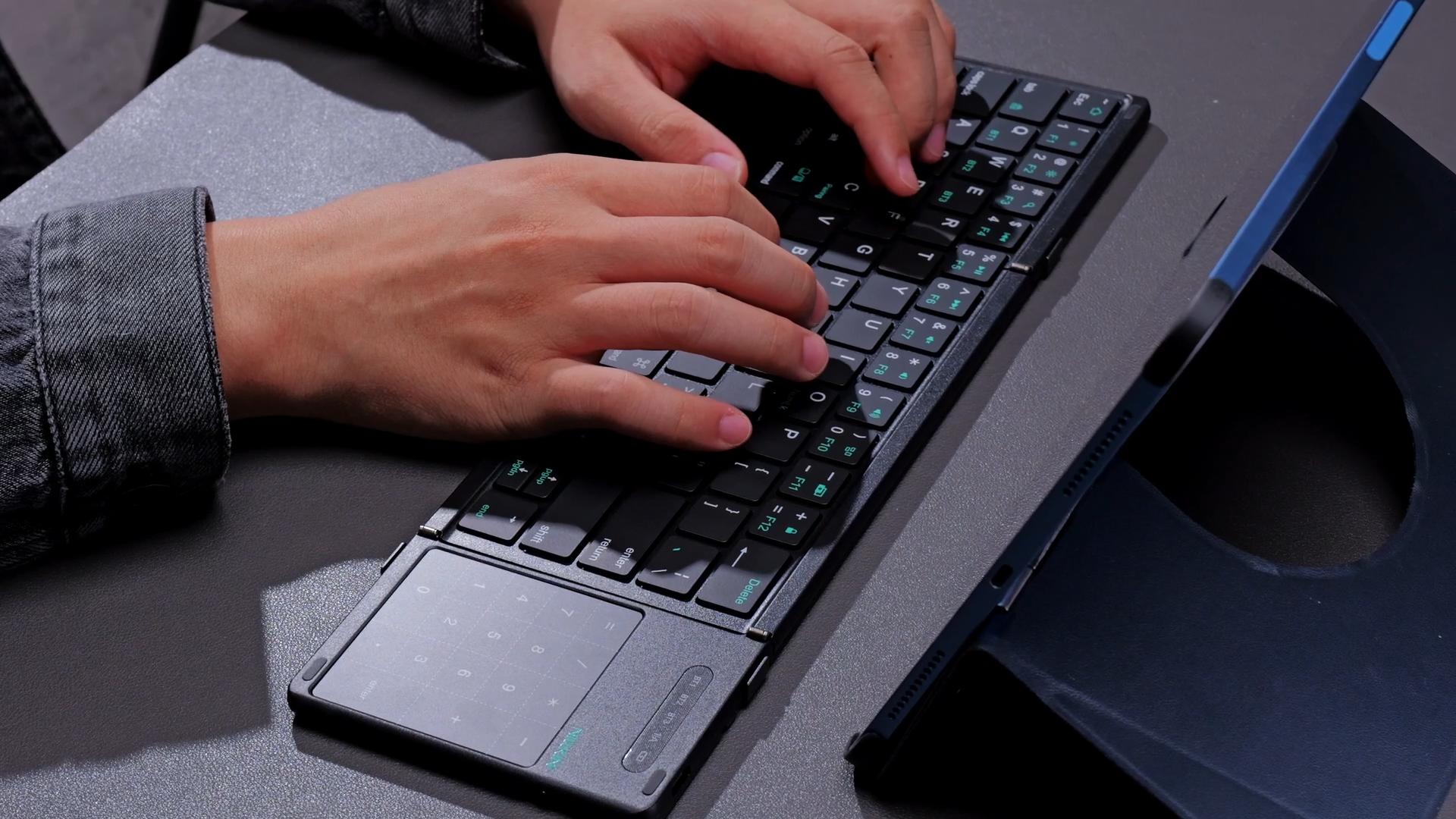 Amazon.com: Nillkin Foldable Travel Keyboard with Touchpad