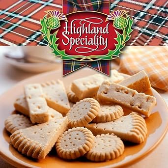 12 x Highland Speciality Signature Shortbread Selection 500g - Luxury Scottish Shortbread - Traditional Christmas Biscuit Gift - Product of Scotland