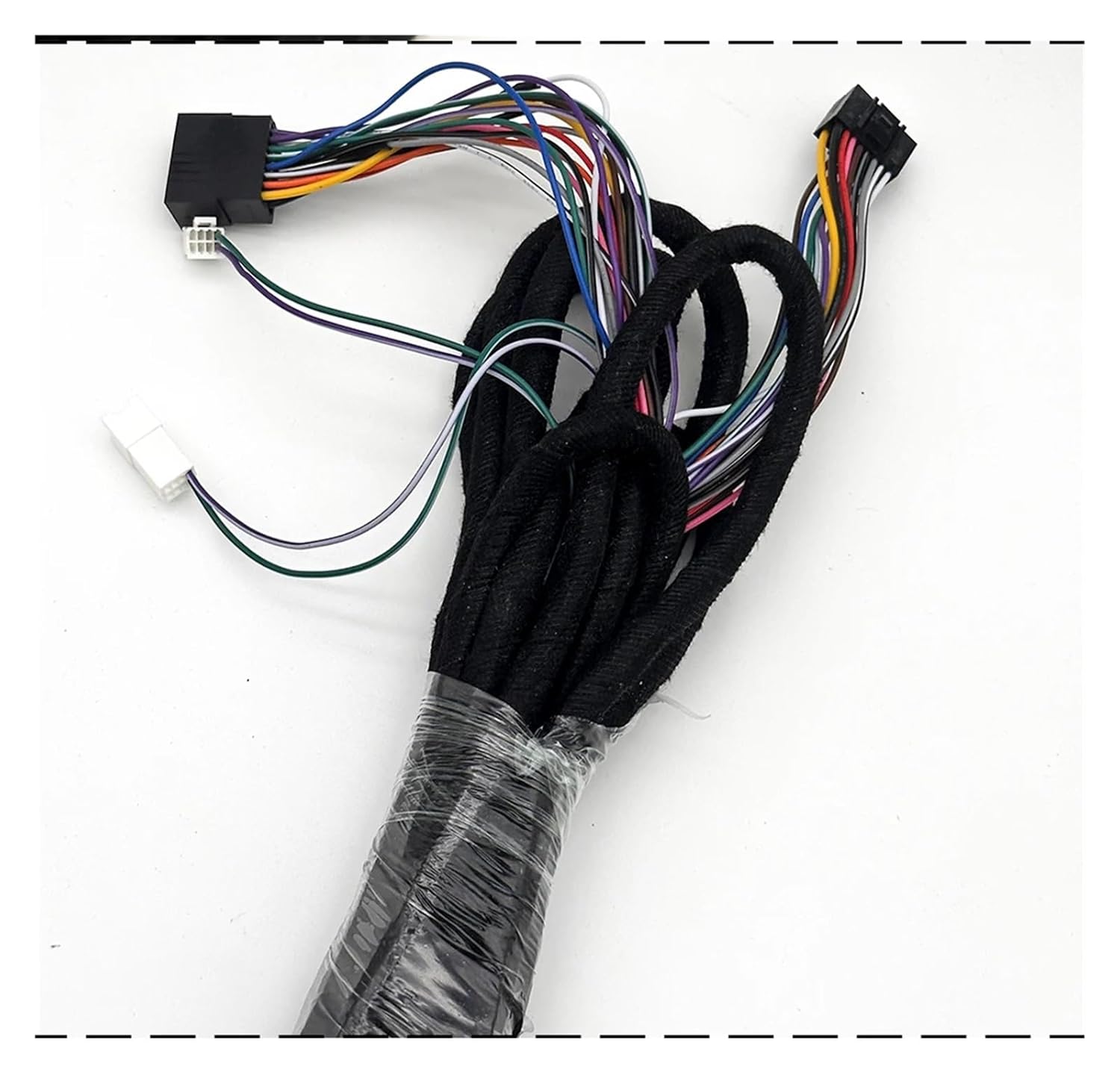 BM6M Universal 6M Long Radio & Power Extension Wiring Harness Compatible for BMW 3er 5er X5 M3 M5 E46 E38 E39 E53 Car Stereos Units