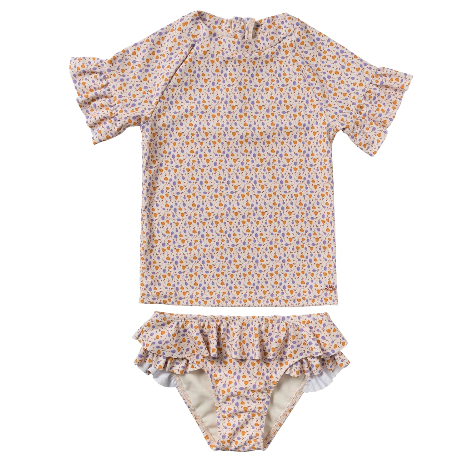 SASS24-998SBQ Schwimmshirt + Badehose 2er Set mit UV-Schutz (UPF 50+) - Tulip/Suzanne (Gr. 98/104)
