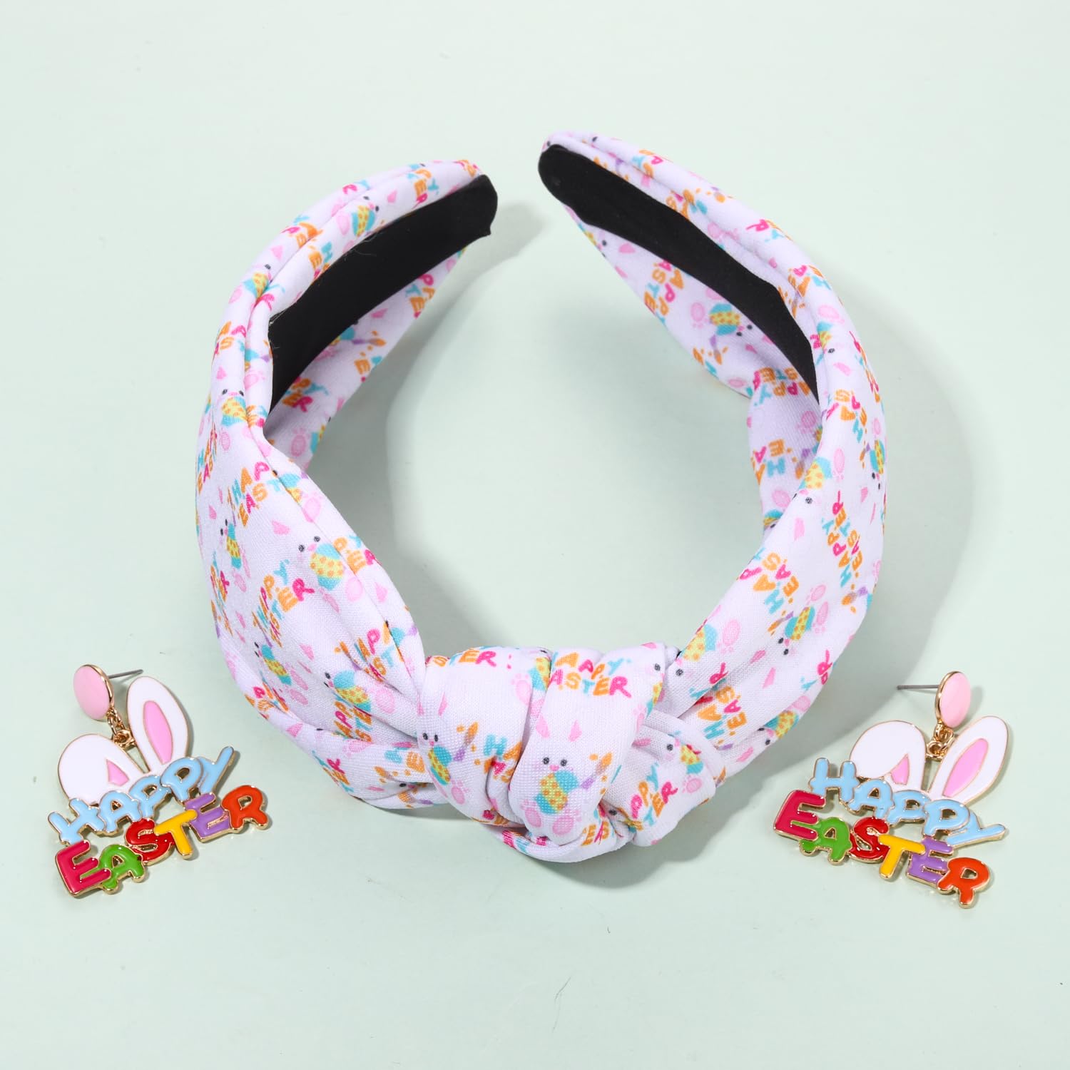Amazon.com : PHALIN Easter Headband for Women Beaded Bunny  display picture 2