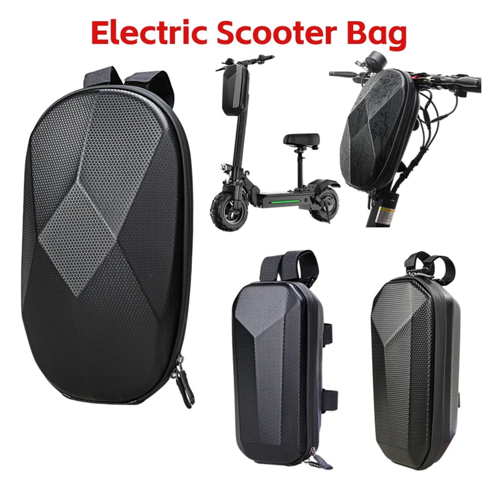 Tasche for Elektroroller, 4 l, for Elektro-Skateboards, M365-Roller, Vordergrifftaschen, Wasserflaschentasche, Zubehör for Elektroroller(A 4L)