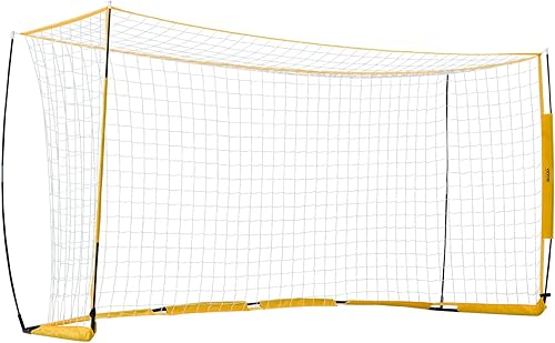 Miniatura 4 de VEVOR Portable Soccer Goal, 12 x 6 ft Large Practice Soccer Net, Steel Fiberglass Structure Training Goal Set with Carry Bag, All-Weather Outdoor