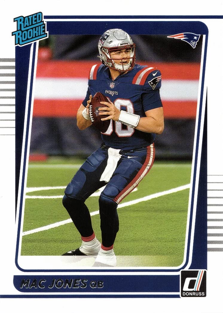 Amazon.com: 2021 Panini Donruss Football #255 Mac Jones Rookie Card
