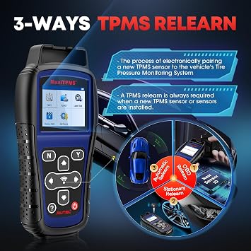 Autel MaxiTPMS TS501 PRO TPMS Programming Tool, Relearn Activate 99% Sensor