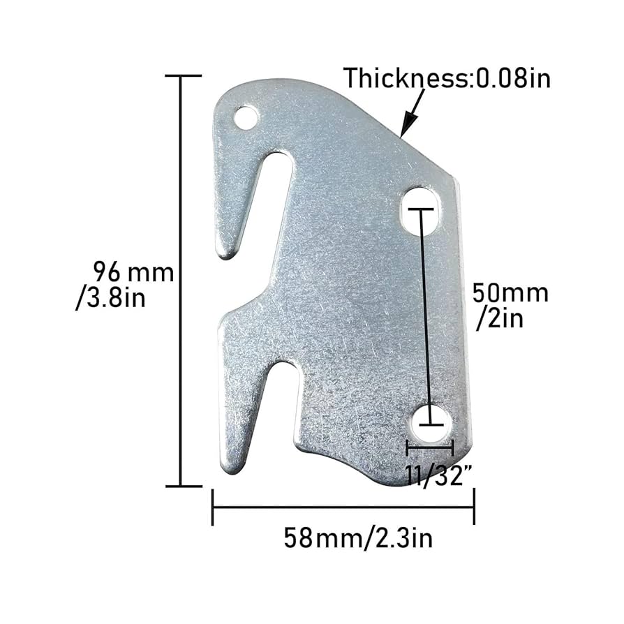 Amazon.co.jp: ベッドブラケット金具 耐重 ベッドジョイント 木