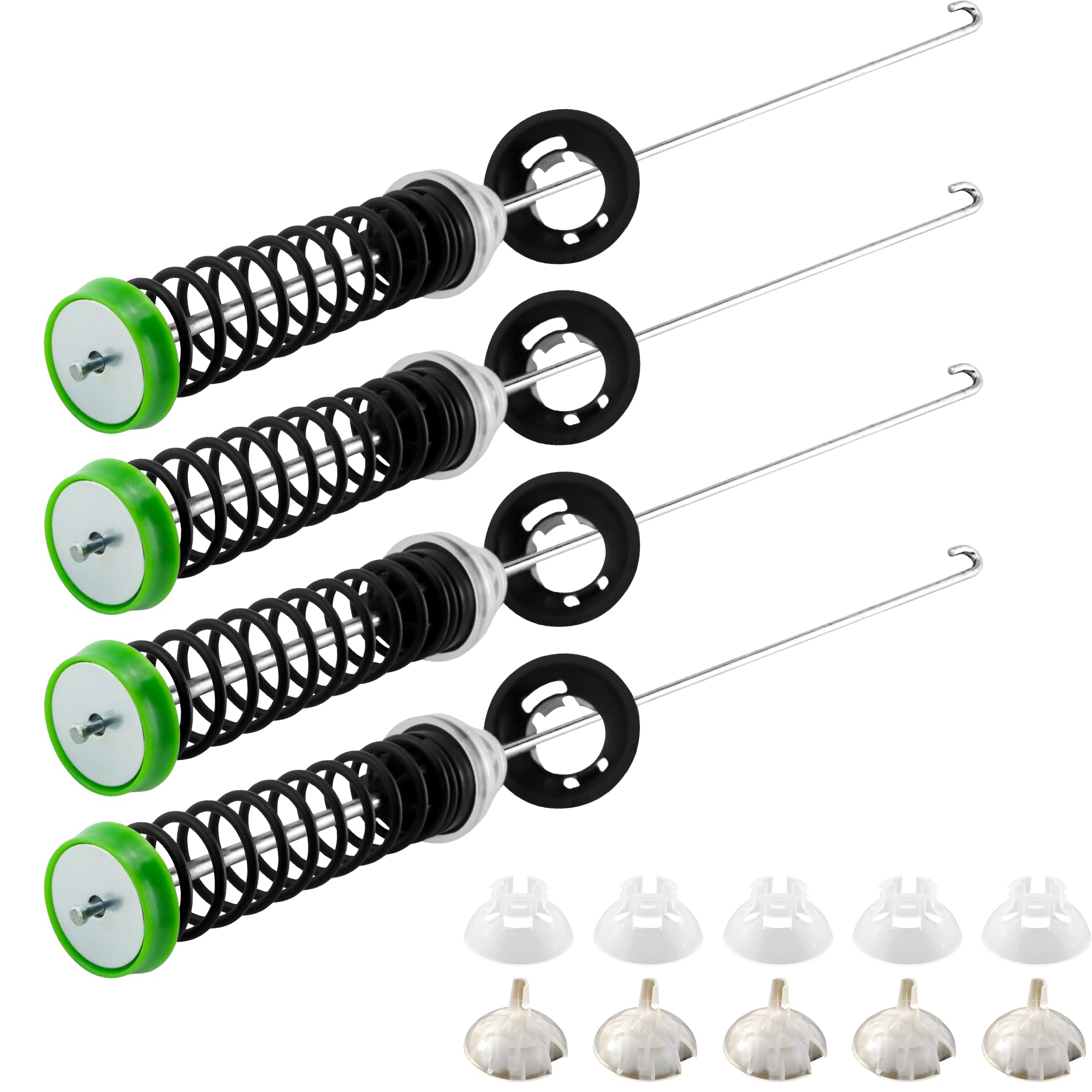 MVWC565FW1 MVWC565FW2 WTW5000DW3 MVWX655DW1 W11130362 Washer Suspension Rod Kit - Balance & Stabilize for Whirlpool Maytag Kenmore Bravos Top Load Washer | Fits WTW5000DW2 WTW5000DW1