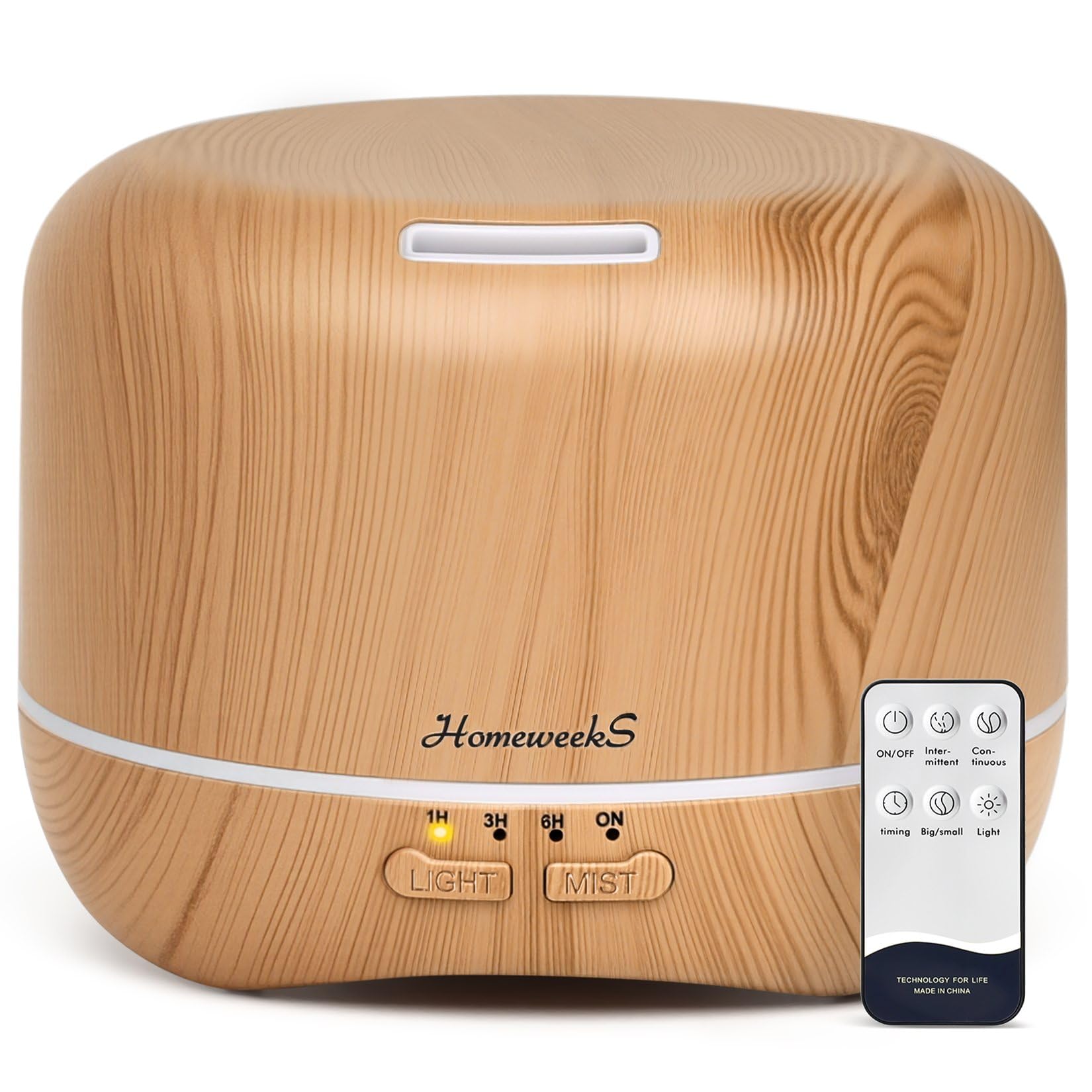 Homeweeks Essential Oil Diffuser