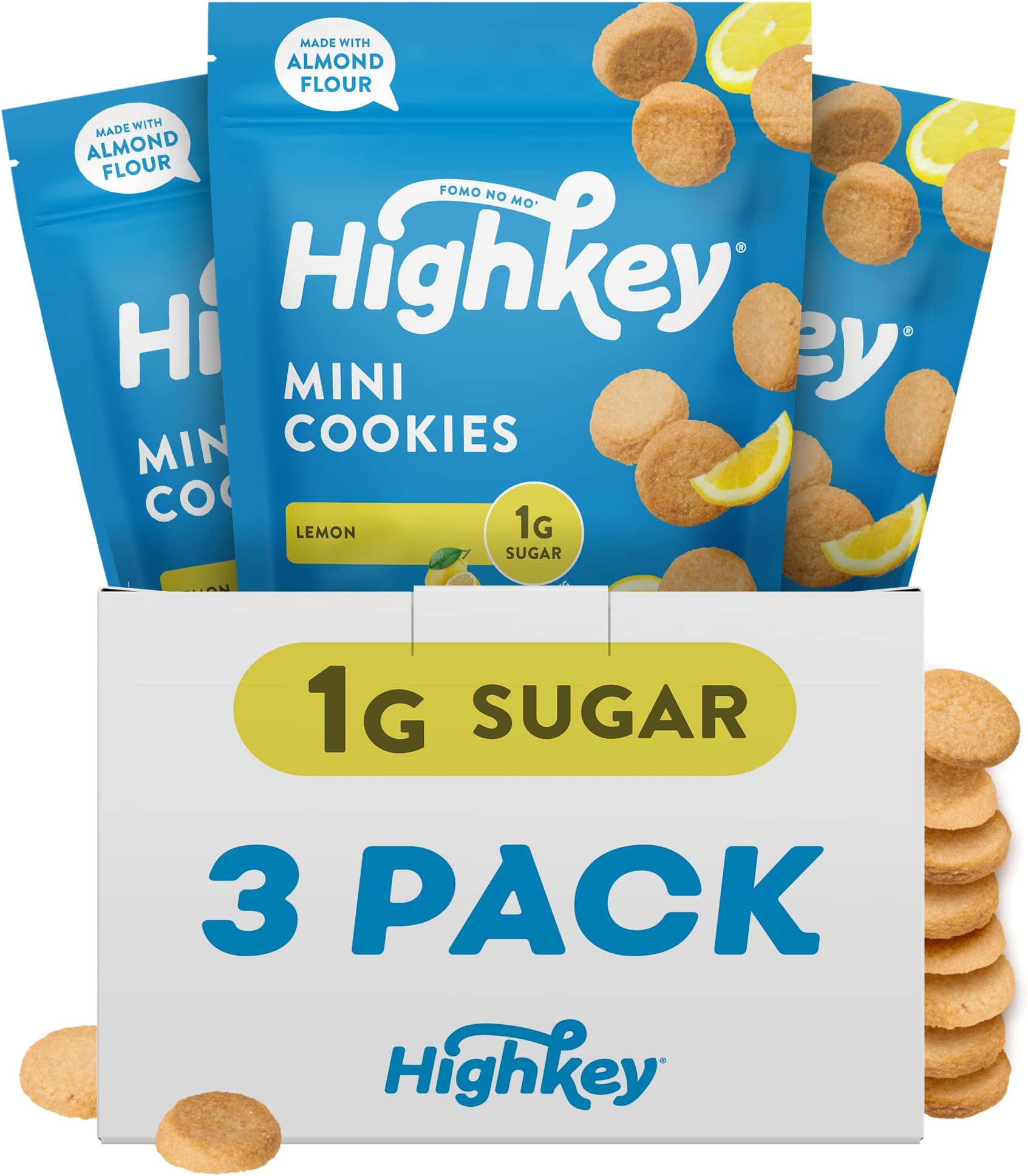 Lemon Keto Mini Cookies