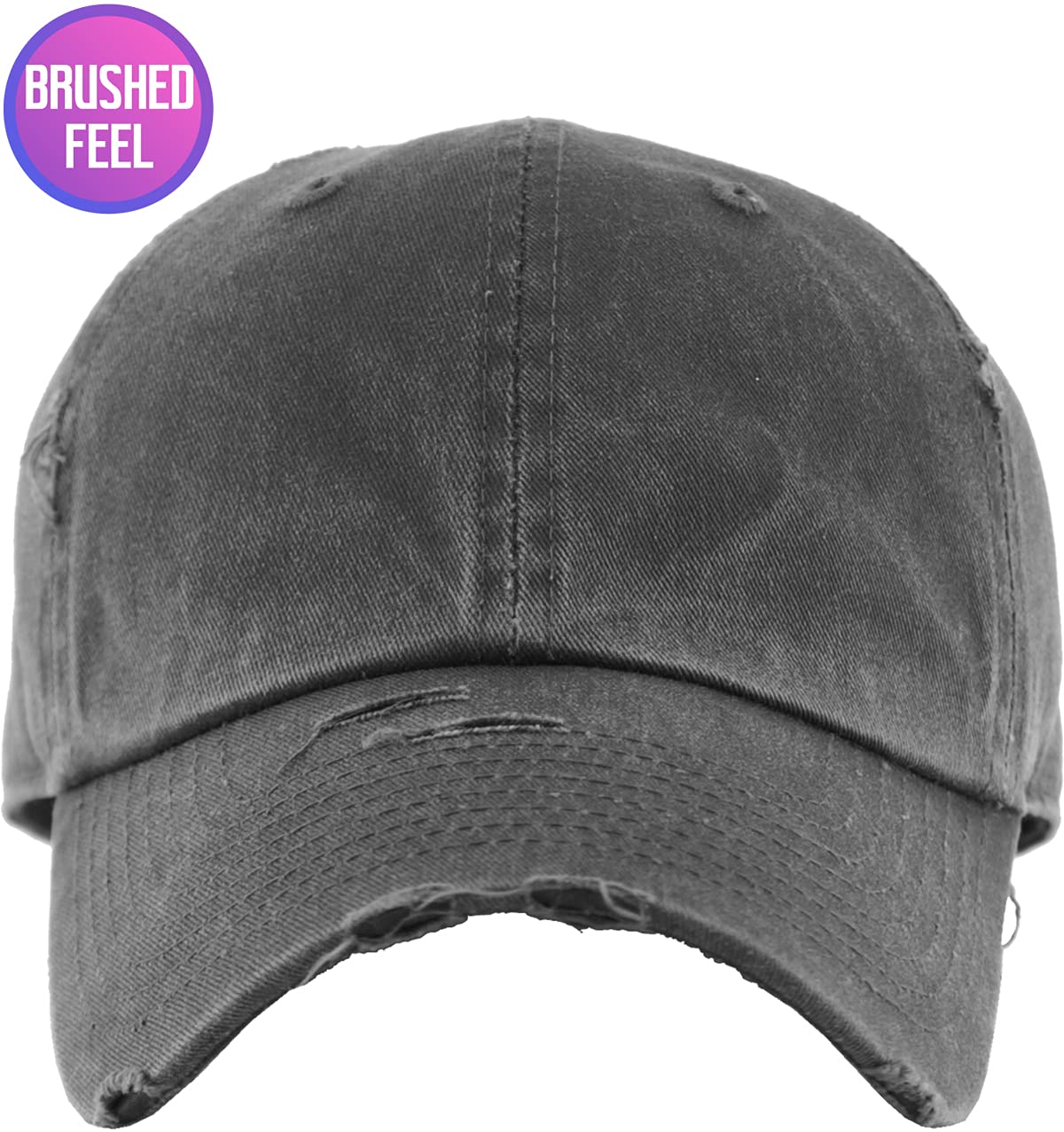 KBETHOS Baseballkappe im Vintage-Stil, gewaschen, Used-Look, Baumwolle, verstellbar, Unisex, Kopfbedeckung