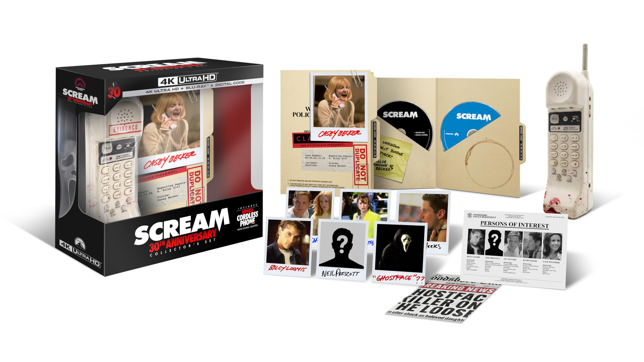 Scream (1996): 30th Anniversary Edition (Amazon Exclusive) [4K UHD]