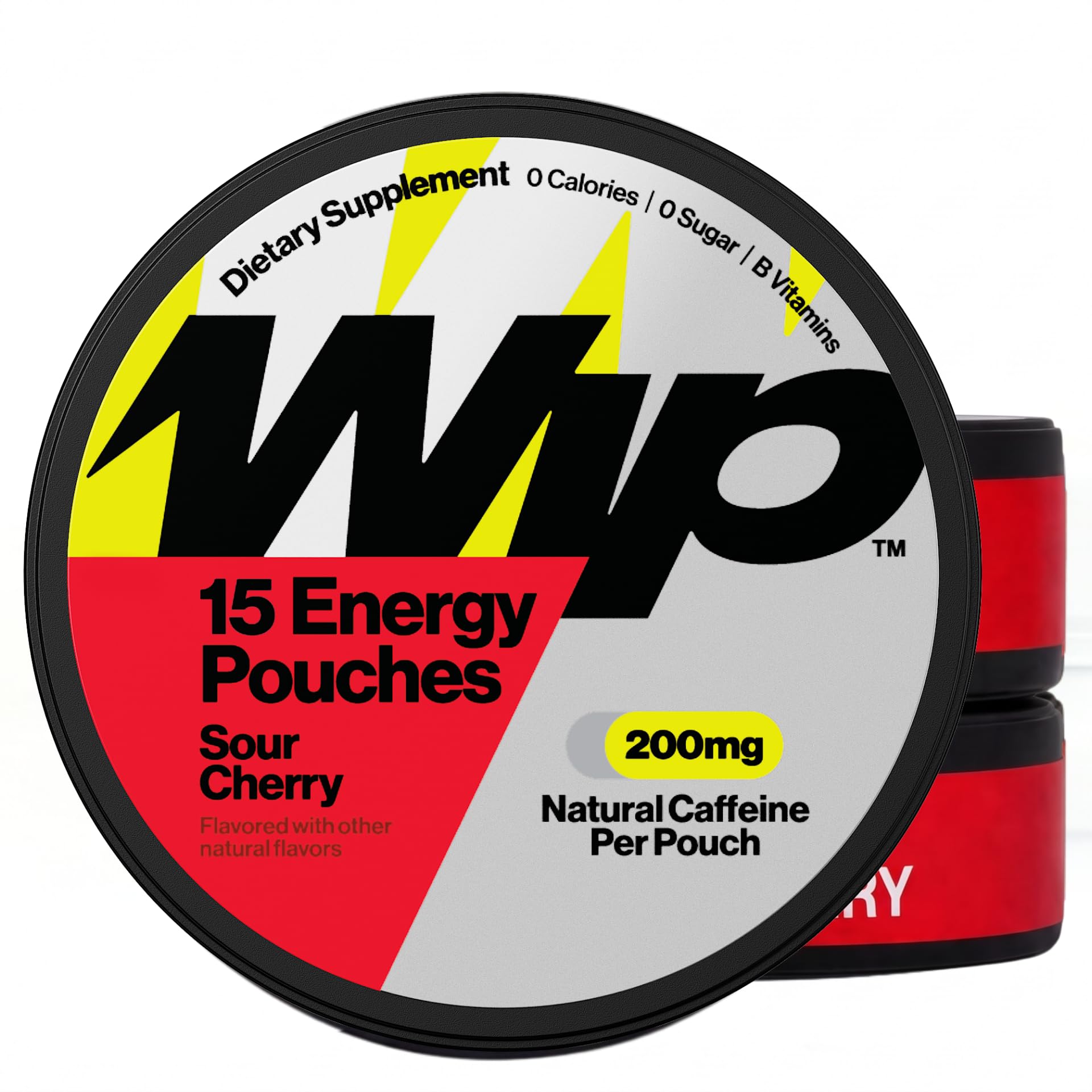 Wip Caffeine Pouches, Mint, 200mg, 3 Pack (45 Pouches) — Amazon image 13