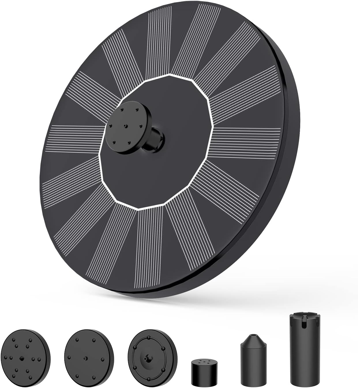 Kavolet Solar Springbrunnen - 2,5W Solarpumpe Für Garten Und Teich