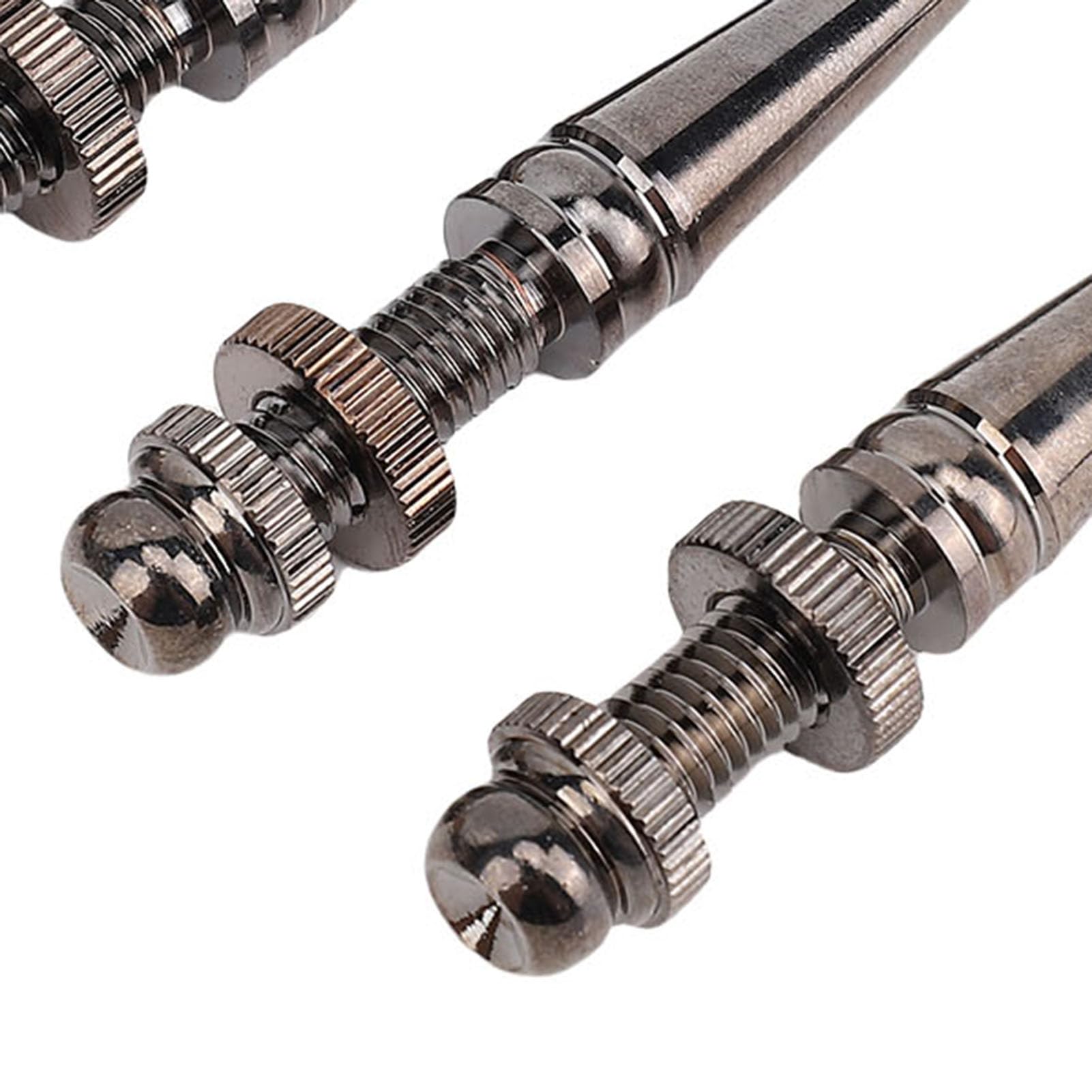 Bewinner Punte Isolanti per Altoparlanti in Rame, Confezione da 8 con Cuscinetti di Base, Supporto per Punte per Altoparlanti Ad Altezza Regolabile per Amplificatori, Subwoofer, Giradischi, Lettori