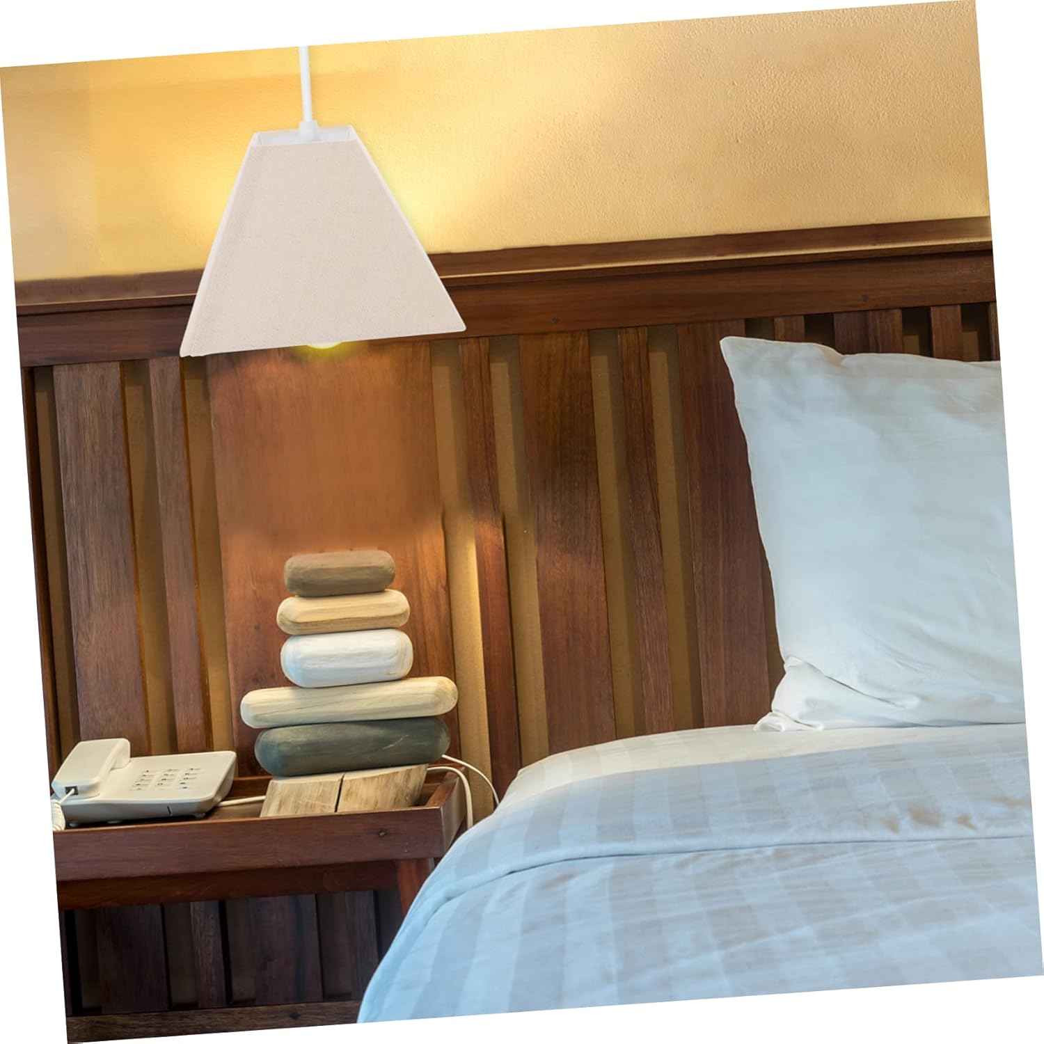 1pc Cloth Lampshade for Table Lamps Decorative Light Shade Simple Design for Warm Decor Housewarming Present