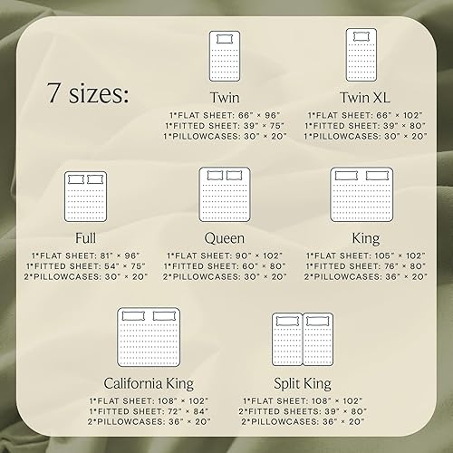 Miniatura 4 de LuxClub Juego de sábanas de 6 piezas tamaño Queen, sábanas transpirables de lujo, bolsillos profundos de 18 pulgadas, ecológicas, sin arrugas,