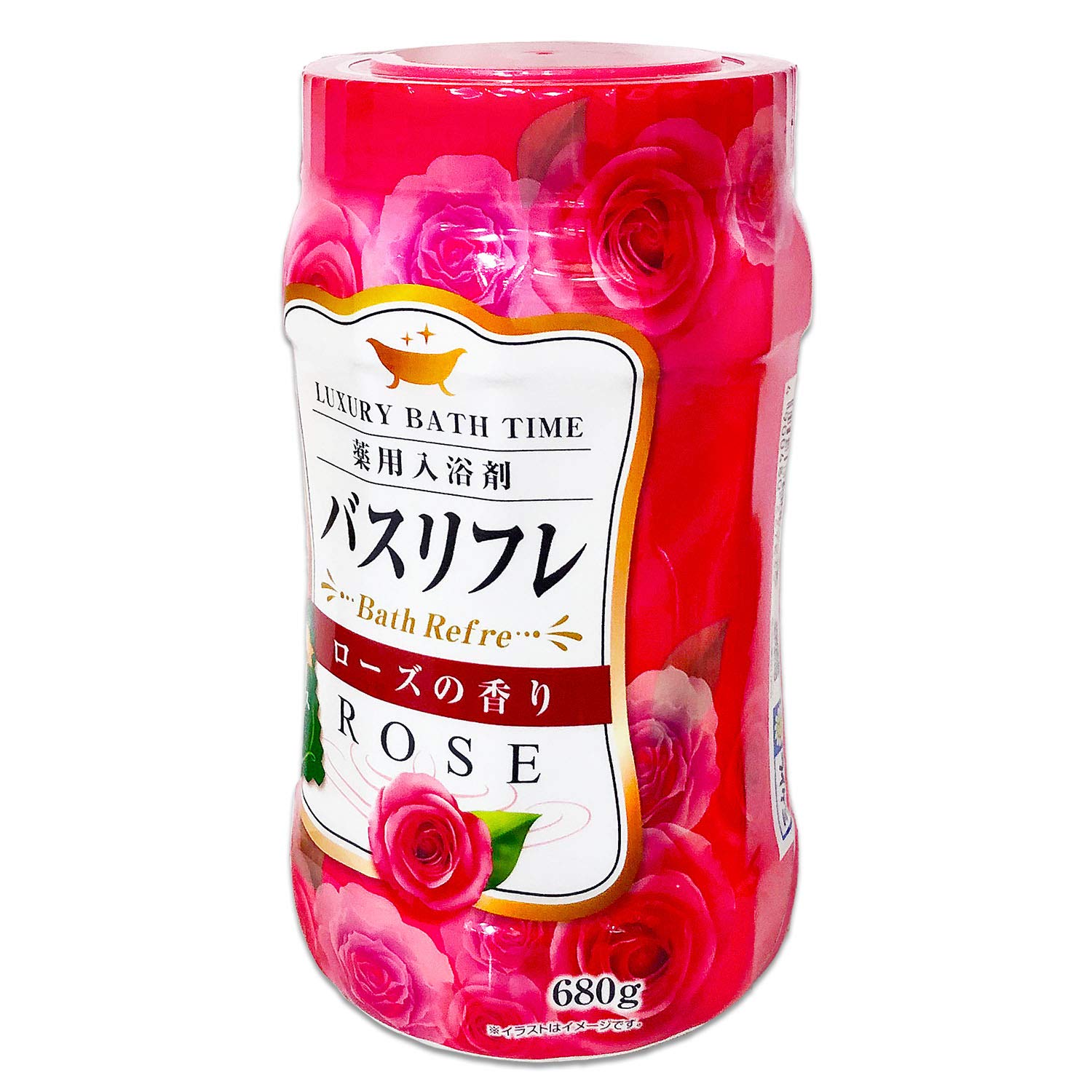 Amazon | ライオンケミカルバスリフレ 薬用入浴剤ローズの香り本体