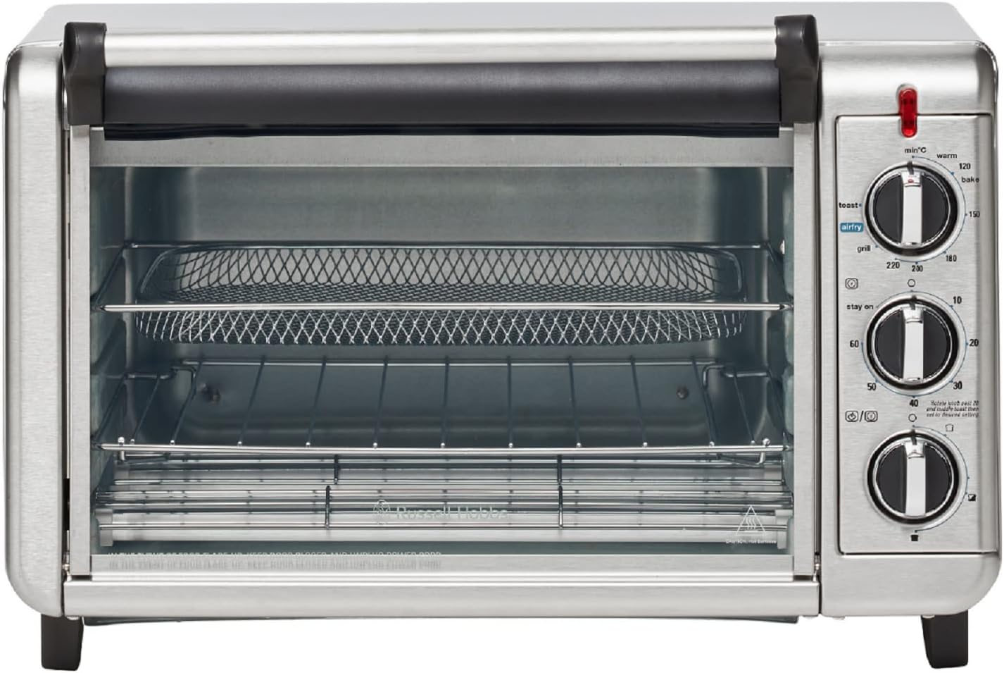 Russell Hobbs Air Fry Crisp 'N Bake toaster Oven, RHTOV25, 1500W, 20L