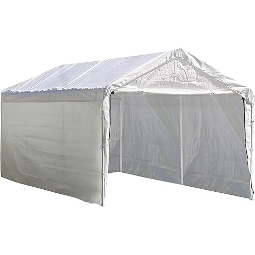 ShelterLogic SuperMax Canopy Enclosure Kit, 12 x 20 ft. (Frame and Canopy Sold Separately)