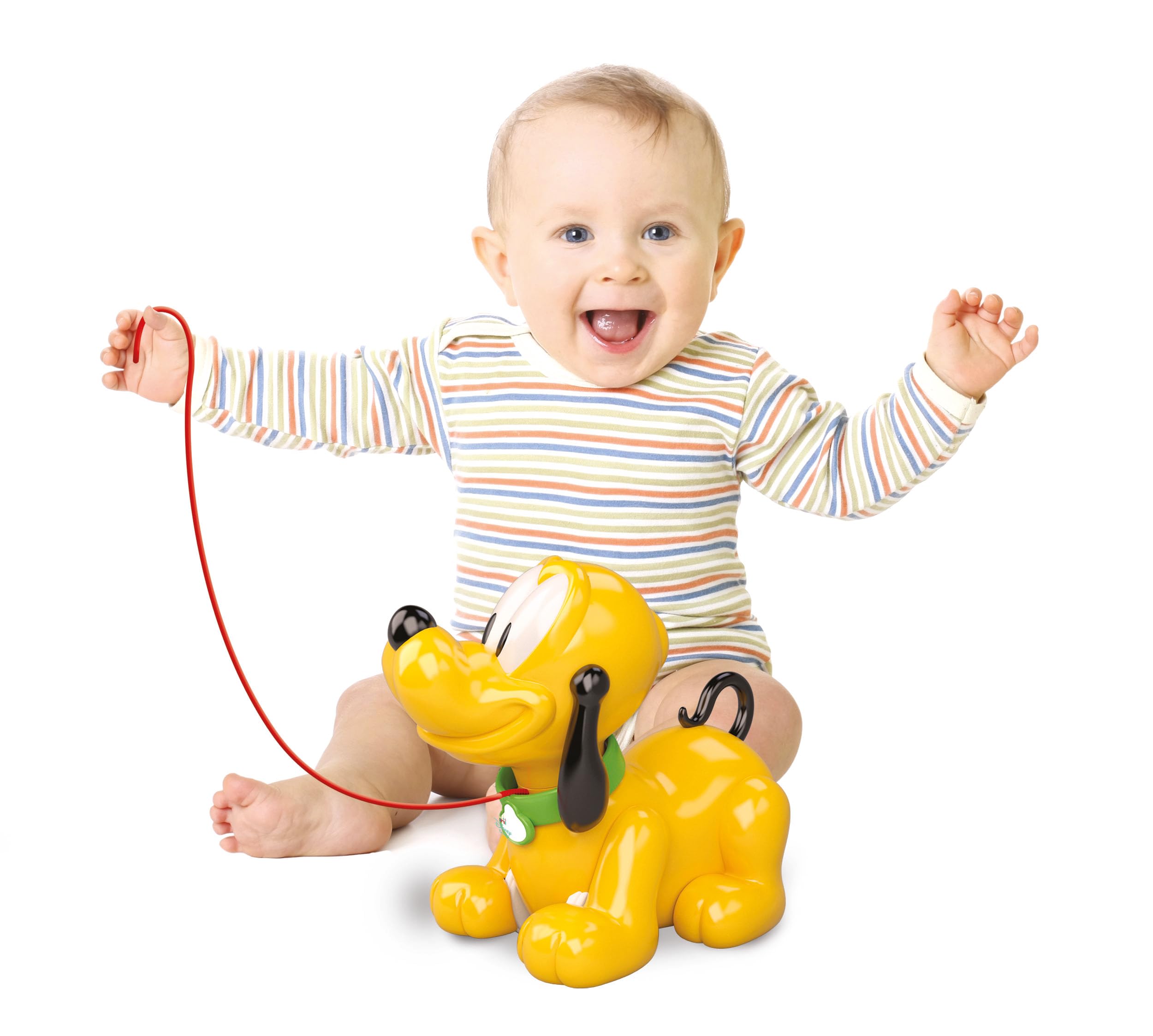 Clementoni Baby Disney Pluto Trainabile, 14981, Multicolore, da 18 Mesi