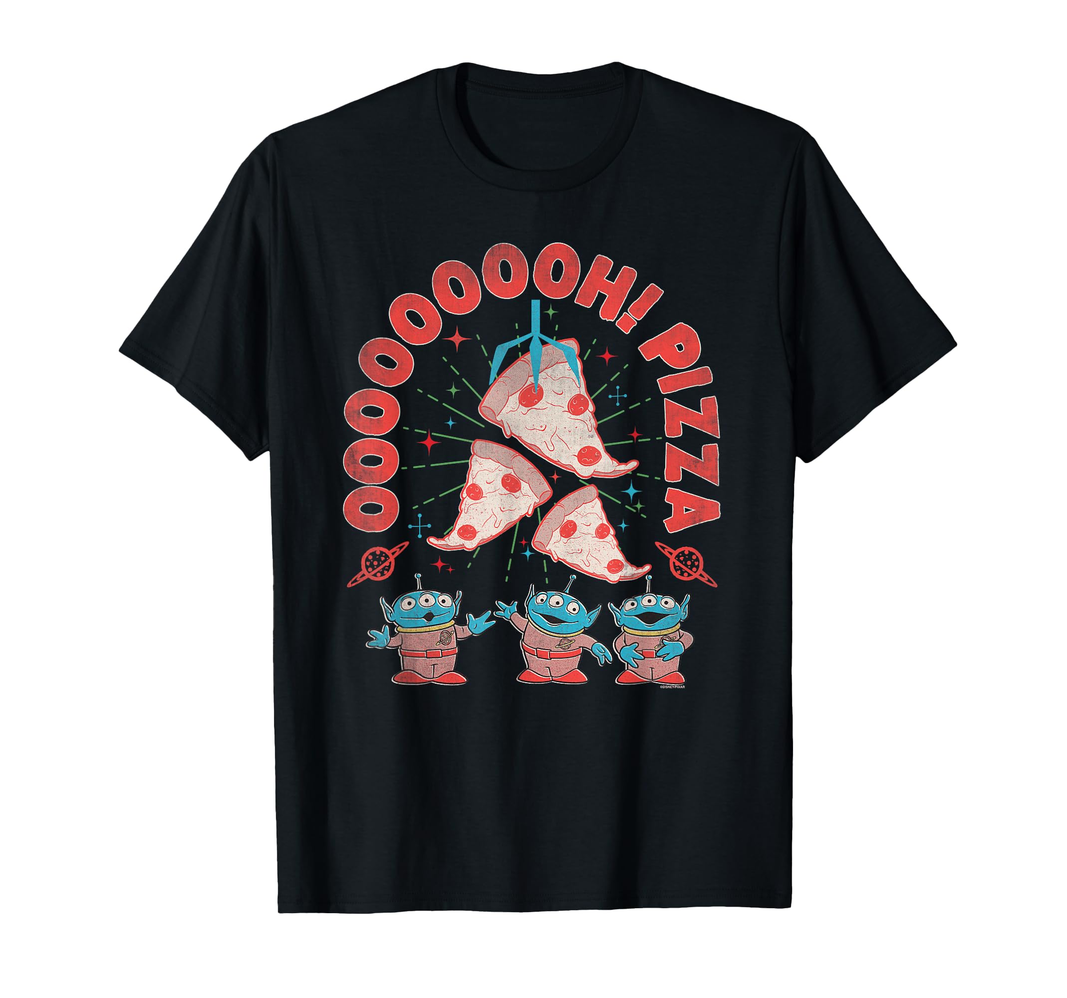 新品タグ付き　ピクサー PIXAR ロゴ　エイリアン　Tシャツ　XL ブラック 2025年発売 トイ・ストーリー UT ピクサー エイリアン XXLサイズ