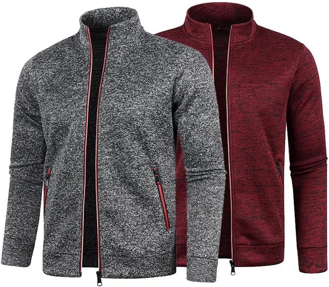 Men's Winter Gym Sport Running Jacket Warm Coat Training Fitness Sweatshirt Workout Sportswear