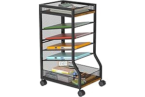 keomaisyto 6-Tier Under Desk Organizer