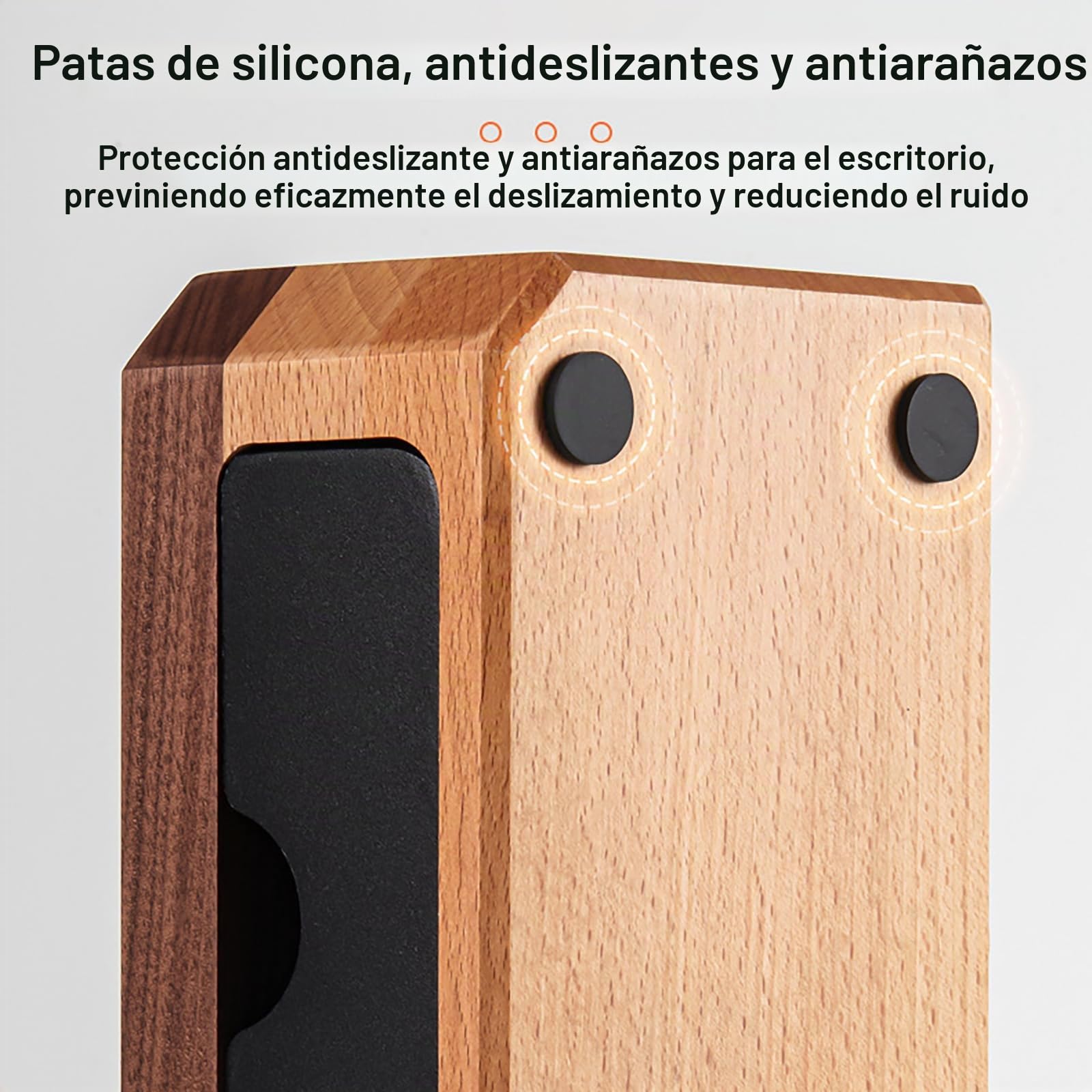 Joyeee Estación de Apisonamiento de Espresso 58mm 54mm 51mm, Soporte de Portafiltro de Madera Equipo de Café Espresso, Accesorios de Máquina de Espresso, Herramientas de Barista, Ajustable (Accesorios
