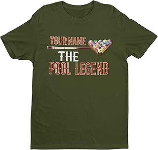 Camiseta de piscina personalizada para hombre con cualquier nombre The Pool Legend