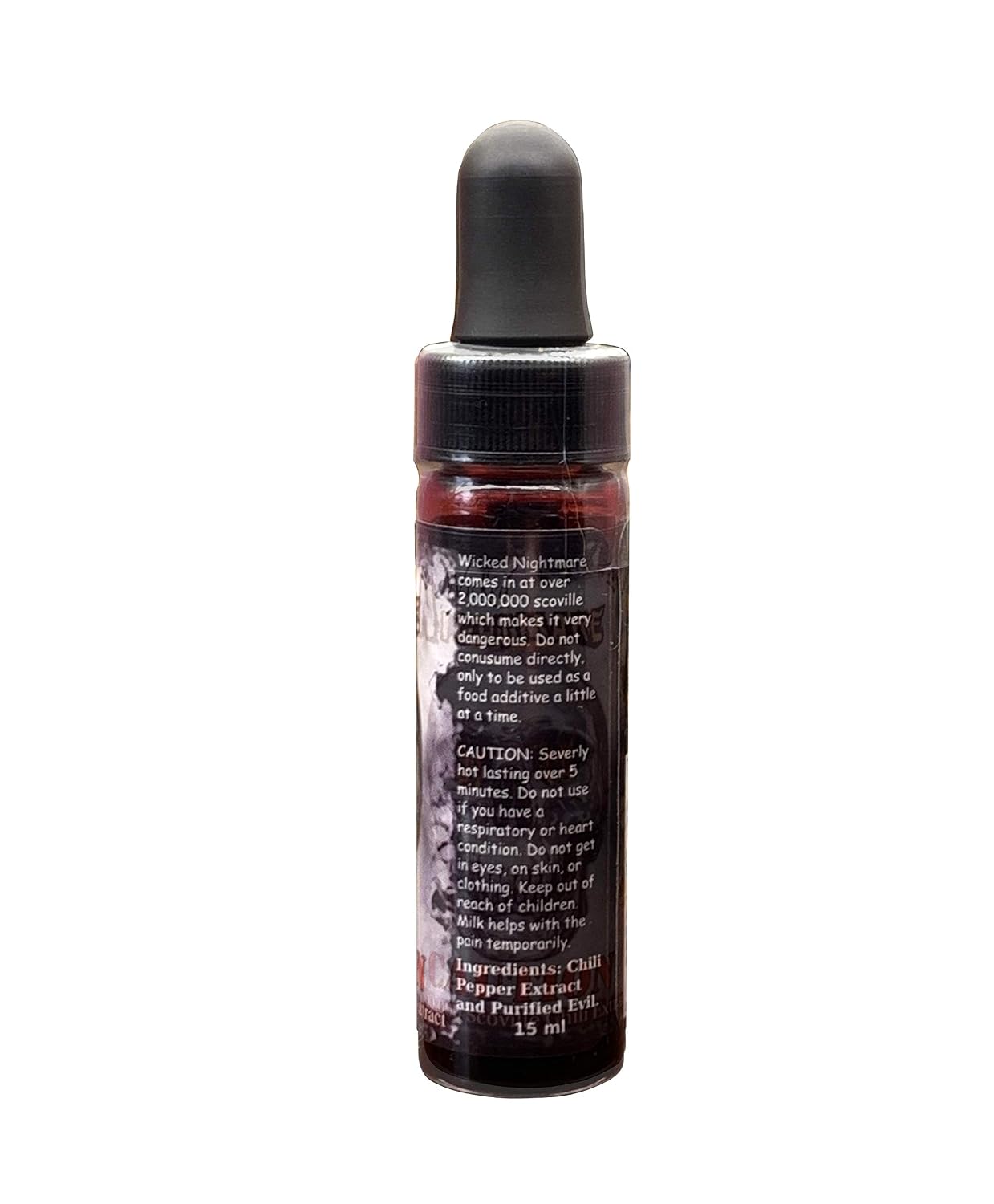 Wicked Nightmare Extract Hot Sauce Hotter Than Reaper Ghost Pepper Scorpion image 3