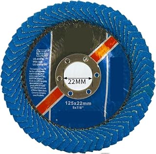 Discos de lijado profesionales de 125mm y 5 pulgadas discos de lijado de grano 60 for amoladora angular 2-10 Uds(10pac)