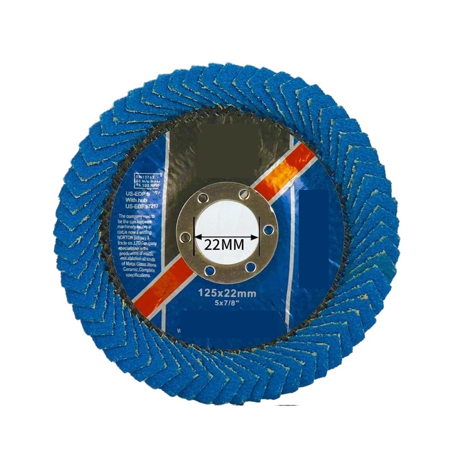 125 mm 5 cali profesjonalne tarcze listkowe tarcze szlifierskie 60Grit ściernice do szlifierki kątowej 2-10 szt. (10 szt.)