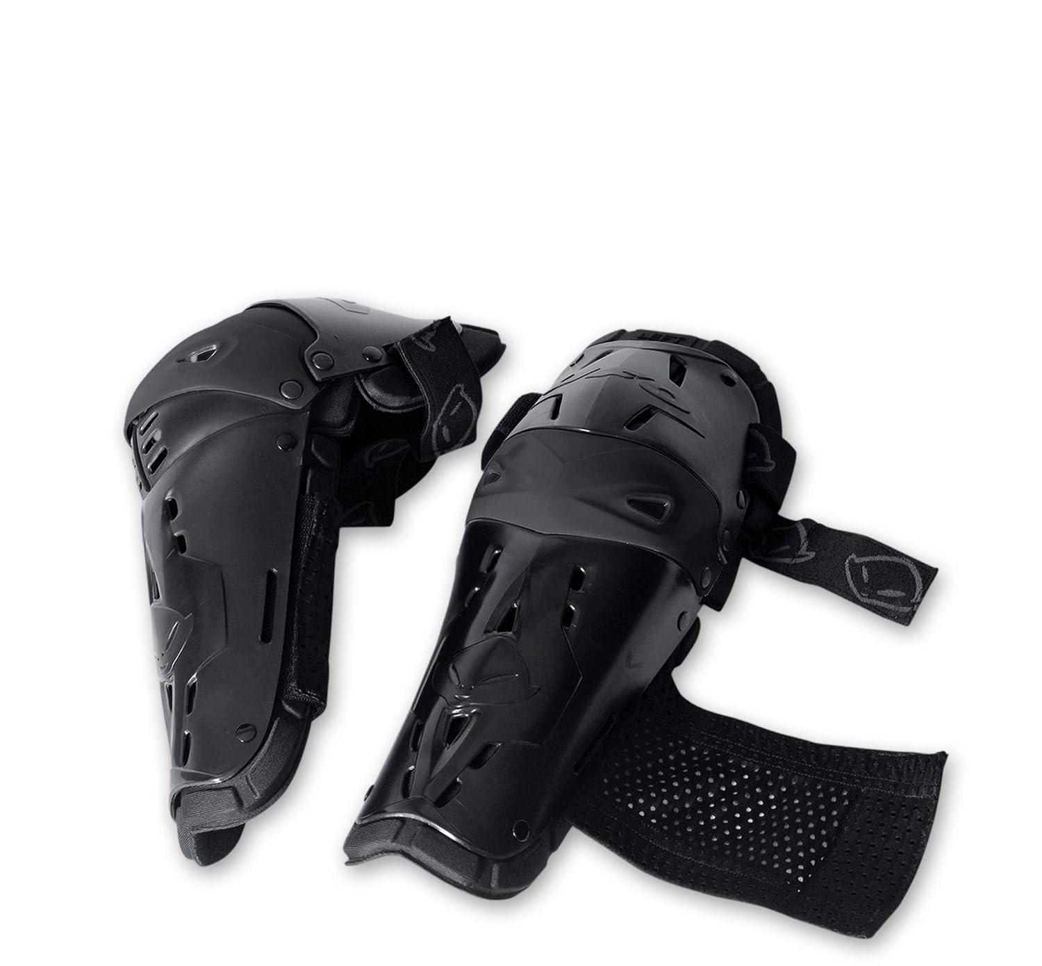 UFO PLAST Made in Italy GI02023 Full Flex Jointed Knee-Shin Guards/Full Knee Protection Padding/Three Cups Hinge System/fo... - Review, Price and Buying Guide