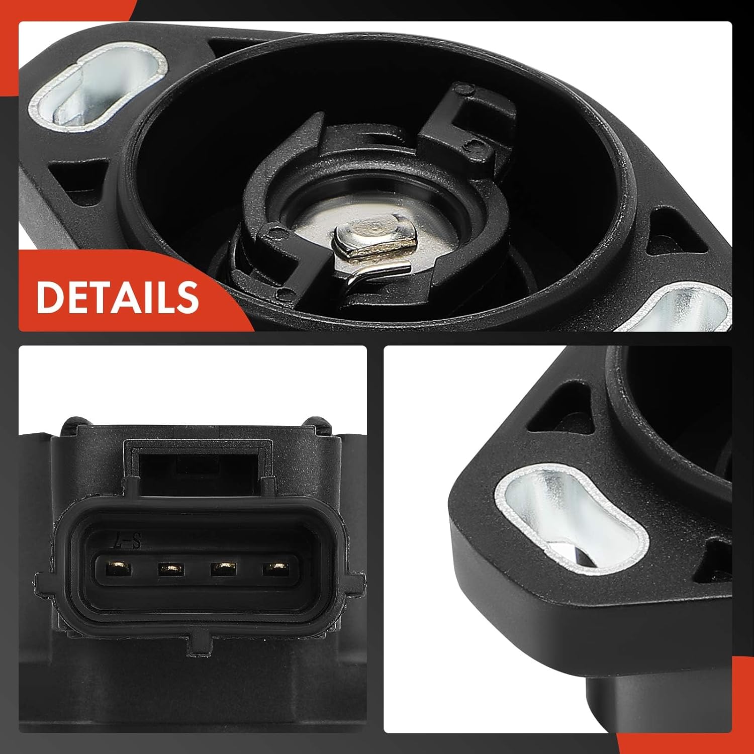 A-Premium TPS Throttle Position Sensor Compatible with Chevrolet Sprint 1989 & Geo Metro 1992-1994 & Pontiac Firefly 1989-1991 1994 & Suzuki Swift 1992-1994, 1.0L 1.3L