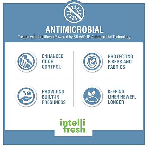 Miniatura 5 de Beautyrest Juego de toallas de baño de algodón de 750 GSM, lujosamente suave, juego de 6 toallas de baño de sensación de cachemira, 2 toallas de