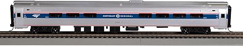 Miniatura 2 de Bachmann Trenes - 85' Budd Amtrak AMFLEET - I CAFÉ CAR - Noreste Regional Fase VI #43344 - Escala HO