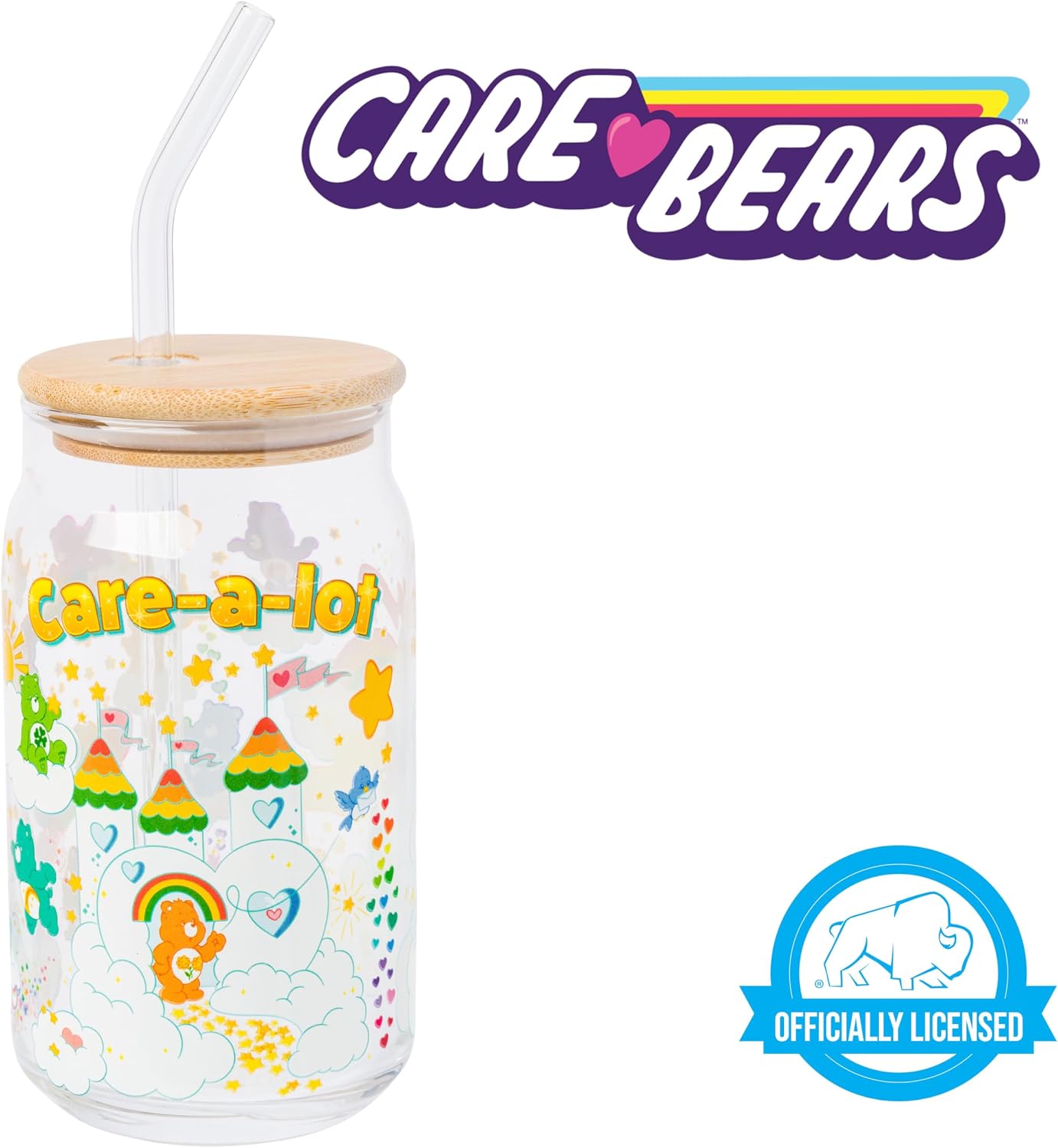 Silver Buffalo Care Bears Care-A-Lot, Tumbler, 16oz