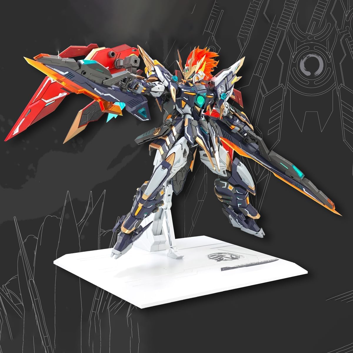 Amazon | SNAA 武皇 YR03 皇者シリーズ 全高約220mm 1/100スケール