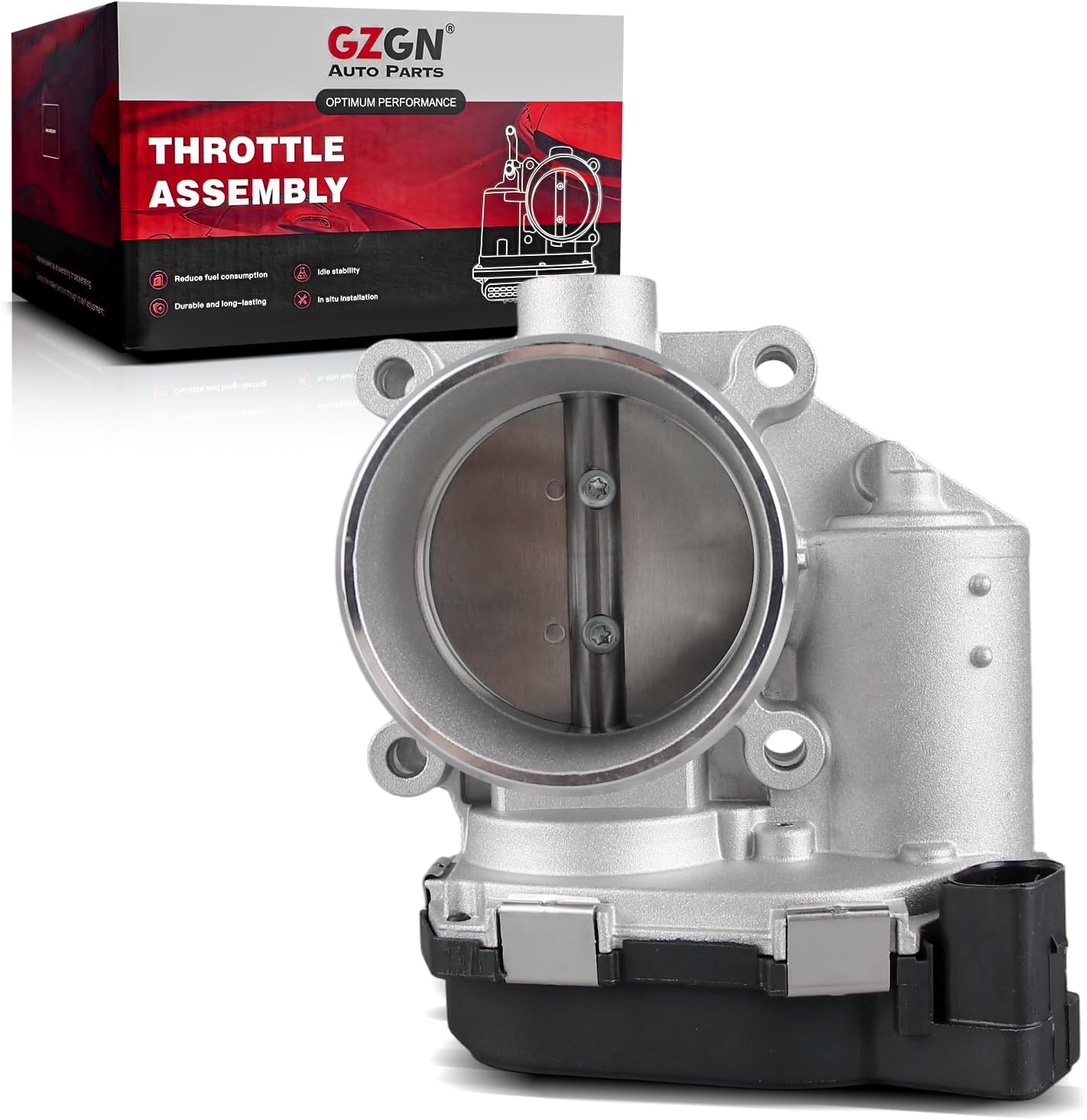 Electronic Throttle Body Compatible with Audi A4 05-16, A5 10-17, A6 12-18, Q5 11-17 & Volkswagen Tiguan 09-17, Passat 06-10, Beetle 12-13, L4 1.8L 2.0L, Replace# 06F133062E, A2C59511705