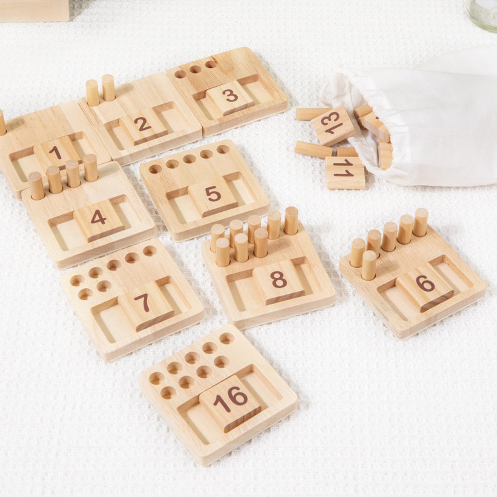Qianly Juego de Matemáticas, Juguetes para Números para Bebés Y Niños.