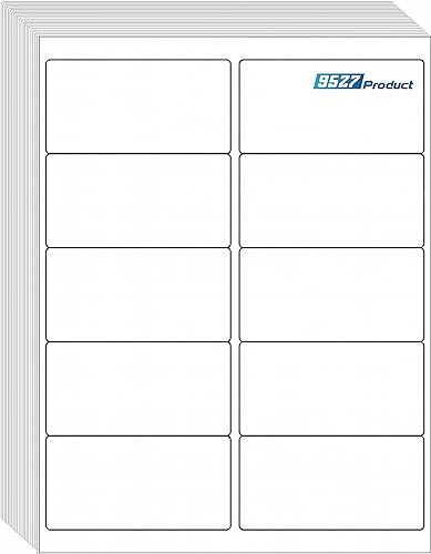 9527 Product Etiquetas de envío de 2 x 4 pulgadas, 300 etiquetas por paquete, compatibles con láserinyección de tinta, autoadhesivas