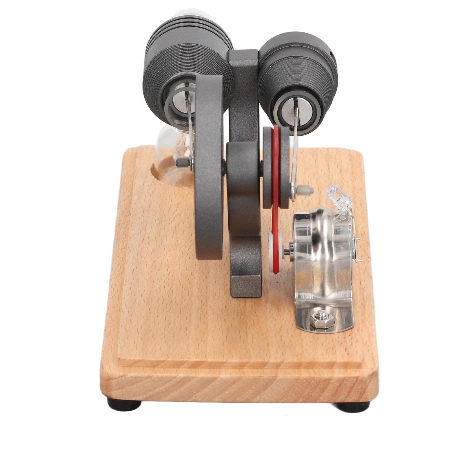 Modelo de Motor Stirling, Kit Educativo de Tubo Vidrio Etanol