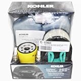 Kohler 16-789-02-S Kohler Confidant LPAC/7000 Series Engine Tune-Up Kit w/Pro Filter Genuine Original Equipment Manufacturer (OEM) Part,Lawn Mower
