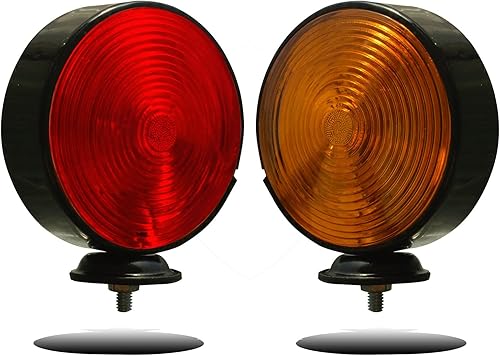 Lollipop Indicator Tractor Butler 1518 Juego de luces con carcasa negra Adecuado para Ford 2000 2600 3000 3600 4000 4600 5000 Leyland Peso medio y