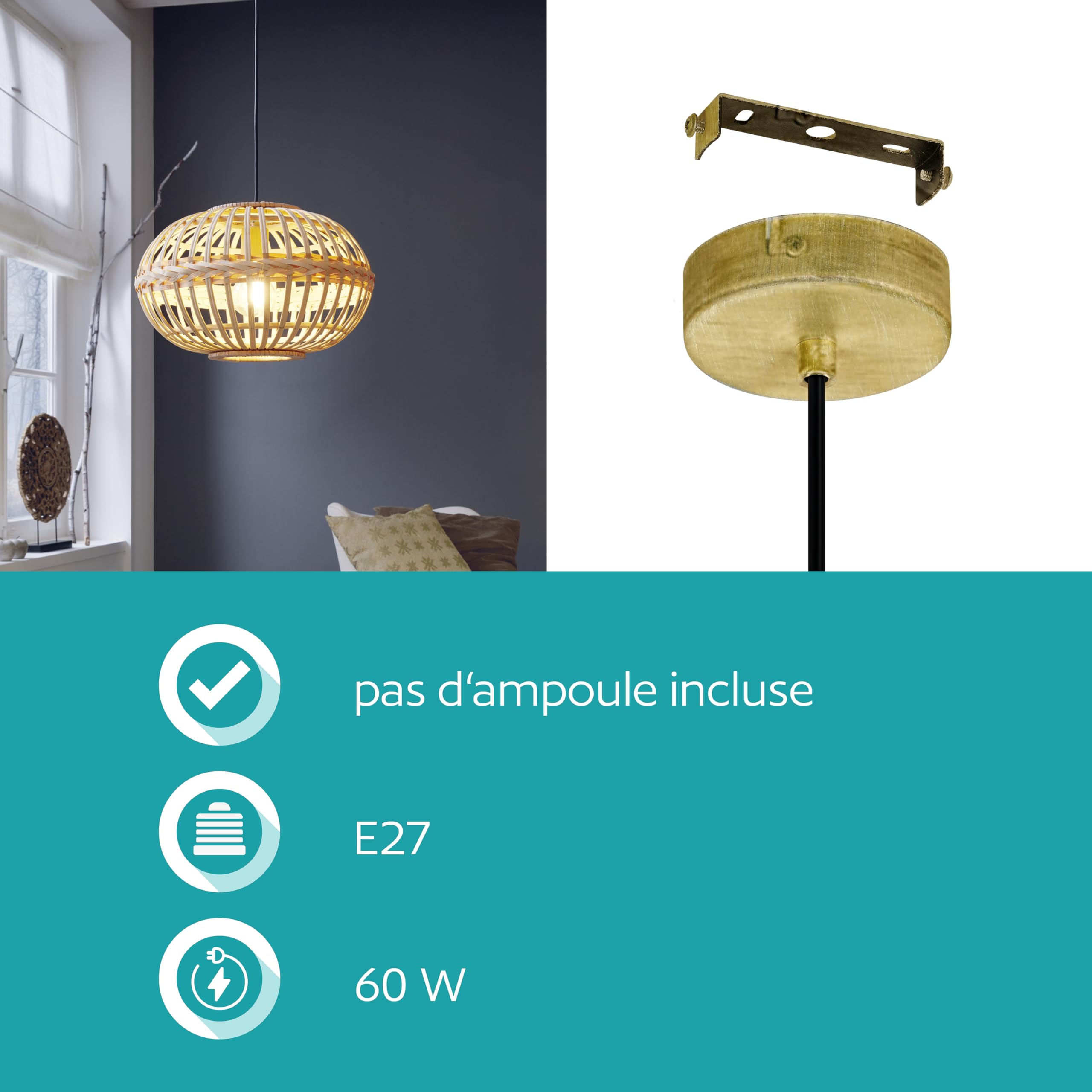 Lampe De Chevet Type Ampoule Style Industriel Vintage - Luminaire Céleste
